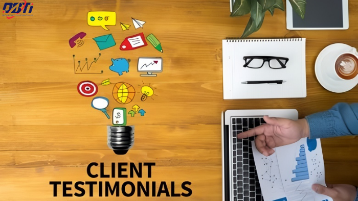 Client testimonials.